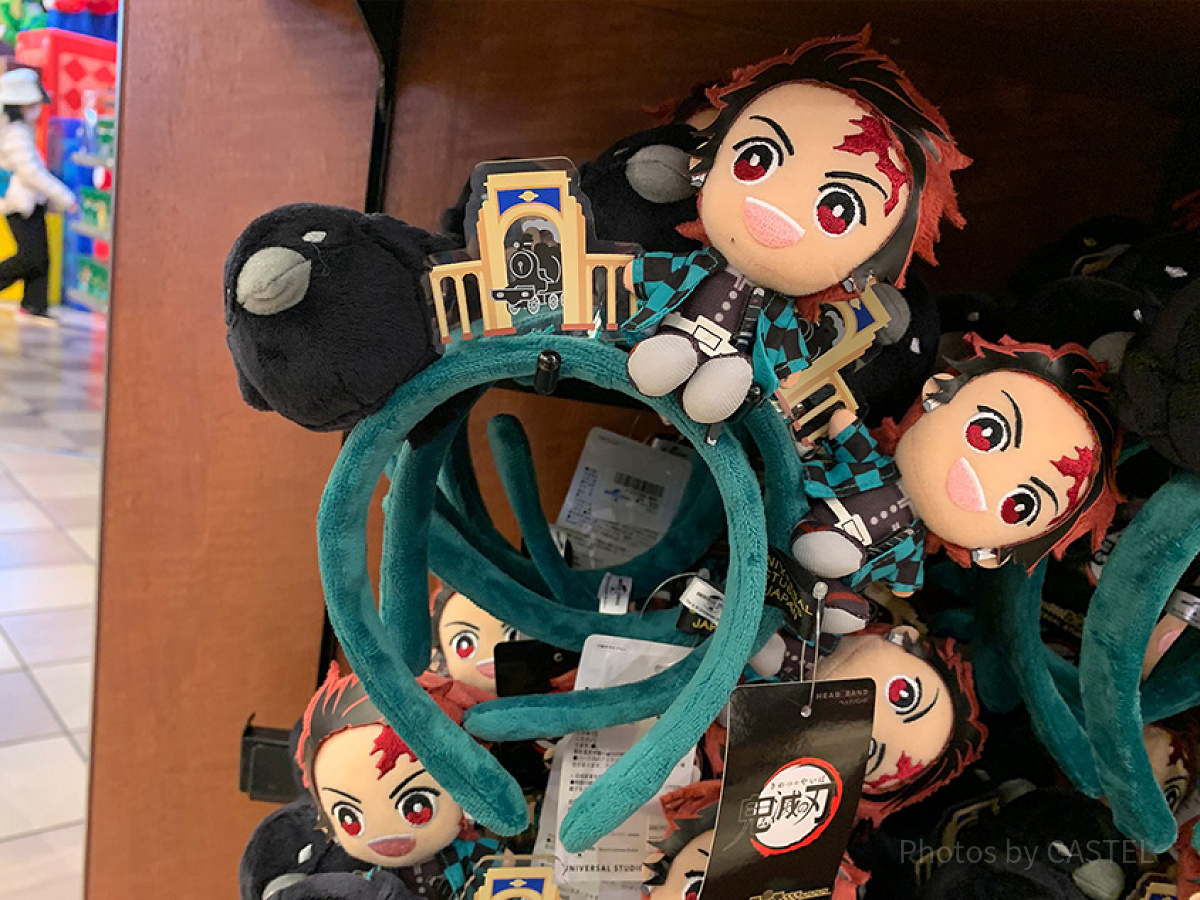 炭治郎と鎹鴉のカチューシャ（USJ鬼滅の刃グッズ2024）| キャステル