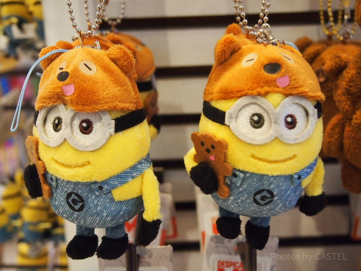 ティムなりきりミニオンぬいぐるみキーホルダー| キャステル | CASTEL