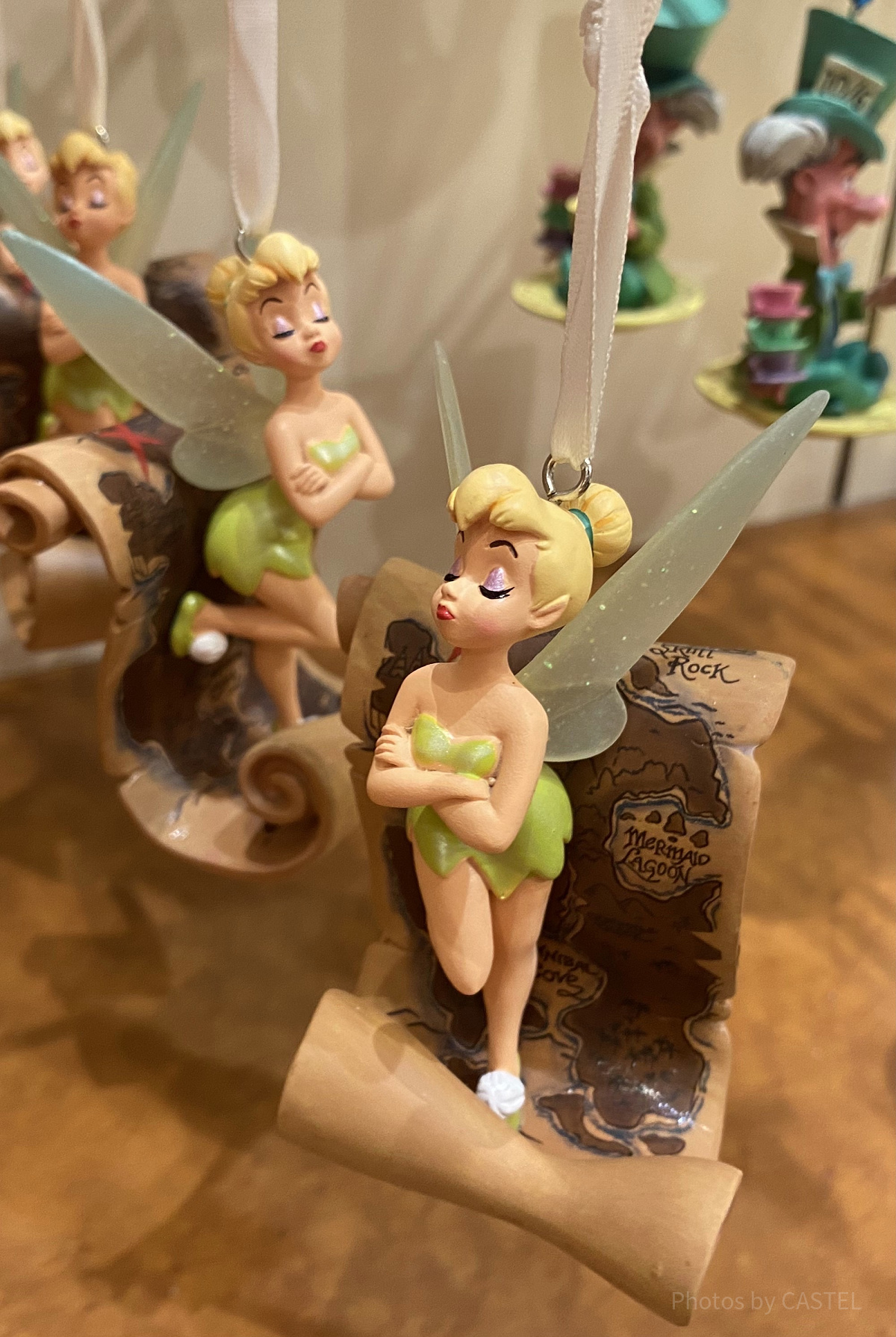 【レア】WDCC ティンカーベル WDCC ティンカー・ベル 鏡の上に立つ フィギュアリン Tinker Bell