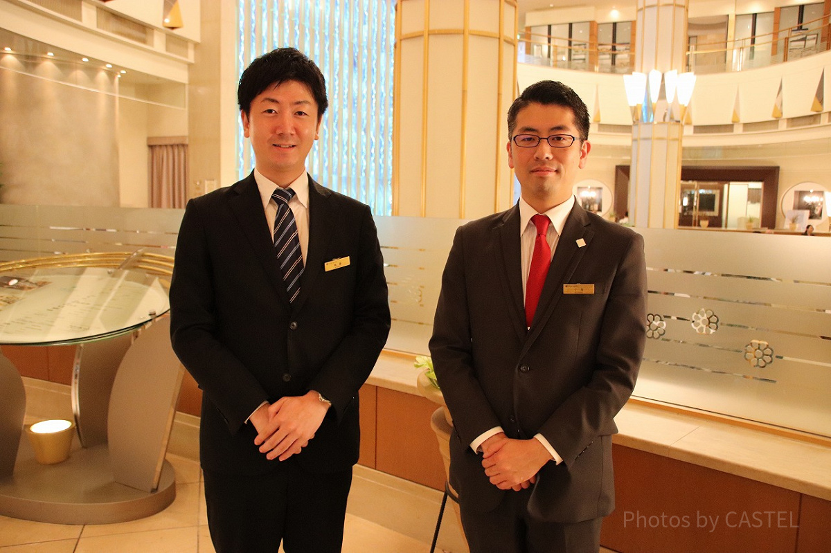 東武ホテルレバント東京の後藤様（左）と千葉様（右）