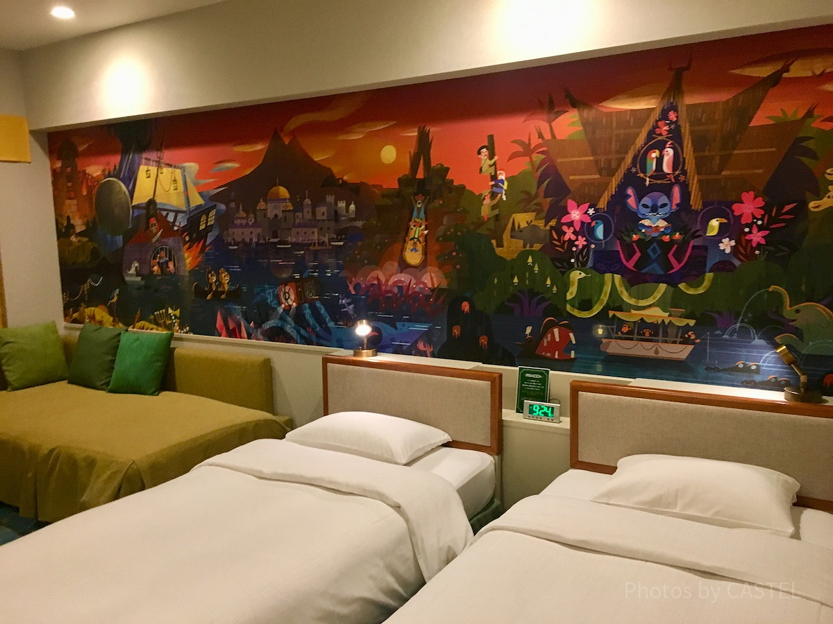 東京ディズニー・セレブレーションホテル：ディスカバーの客室