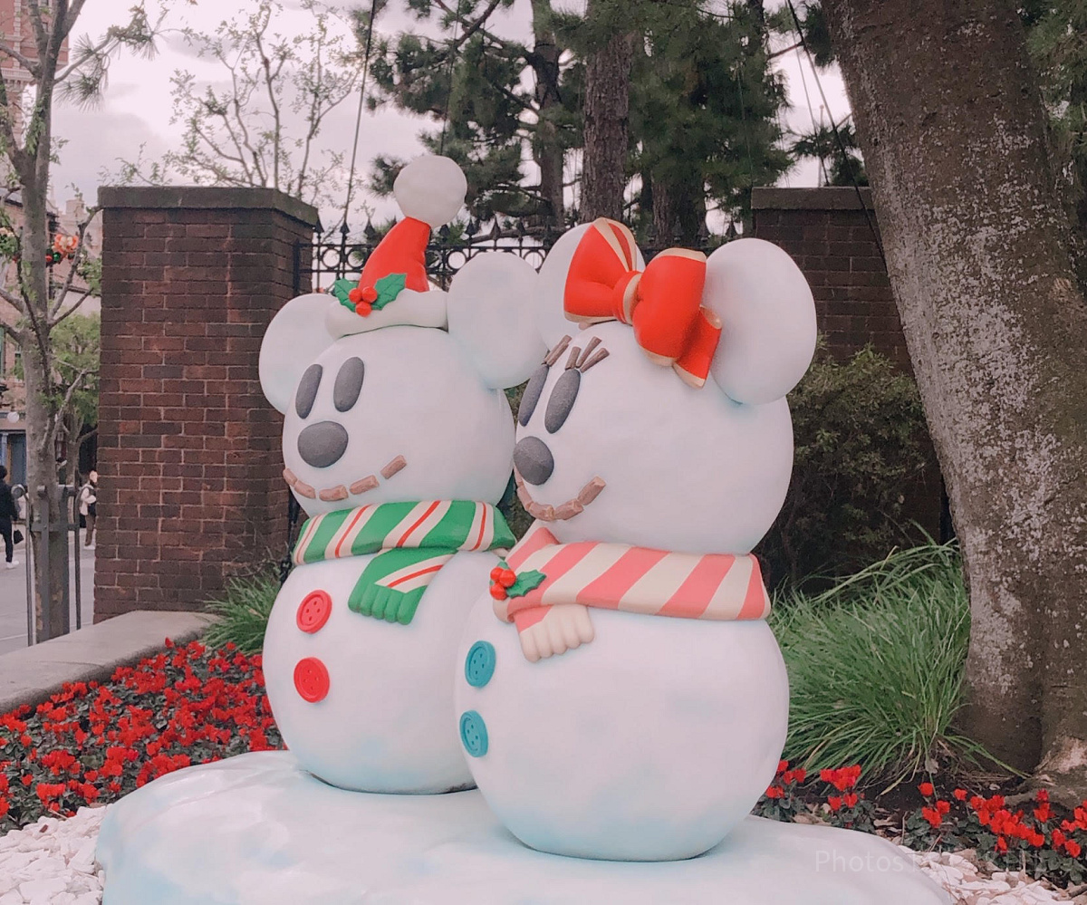 東京ディズニーシー スノースノーの像(2019年)| キャステル | CASTEL