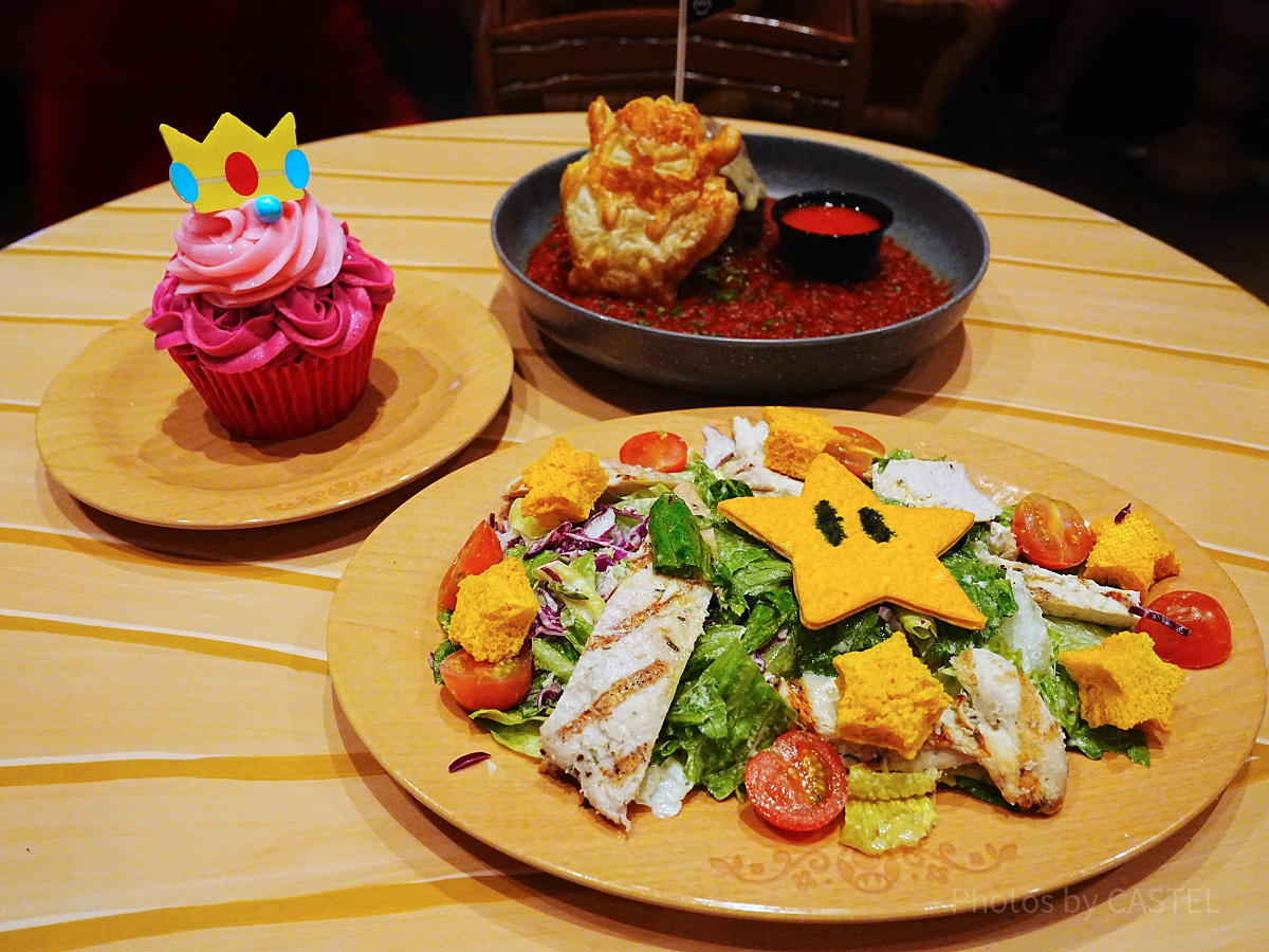 USHキノピオカフェの日本にはないメニュー