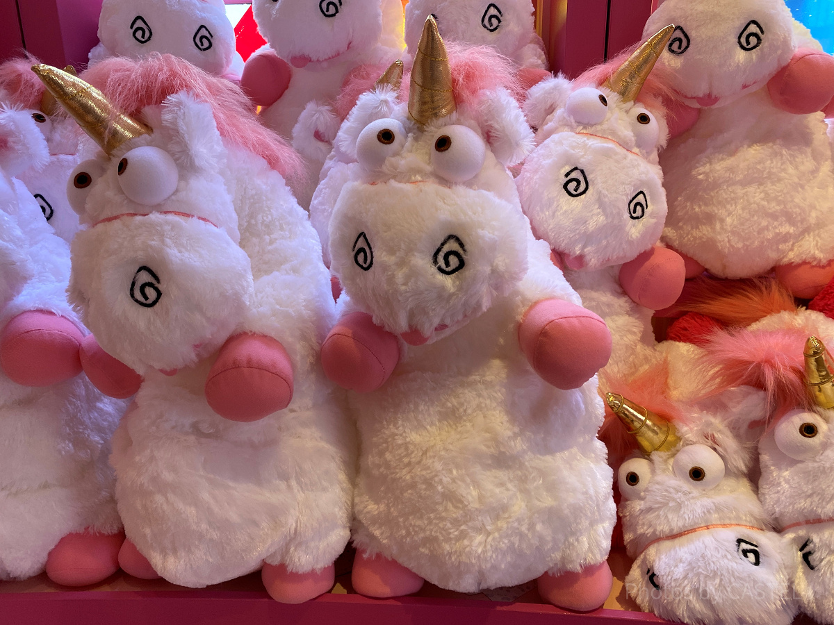 ユニコーン　グッズ　まとめ USJグッズ/ユニコーンのフラッフィ/まくらクッション| キャステル