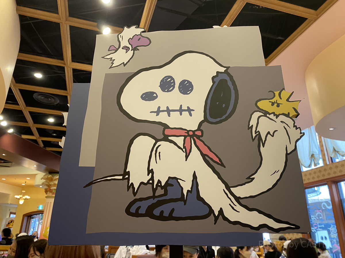 USJハロウィン：シーツを被った「おばけスヌーピー」のグッズが登場