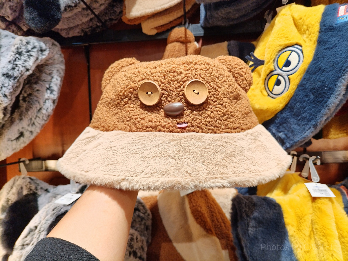 USJ冬グッズ：ティムのもこもこバケットハット| キャステル | CASTEL