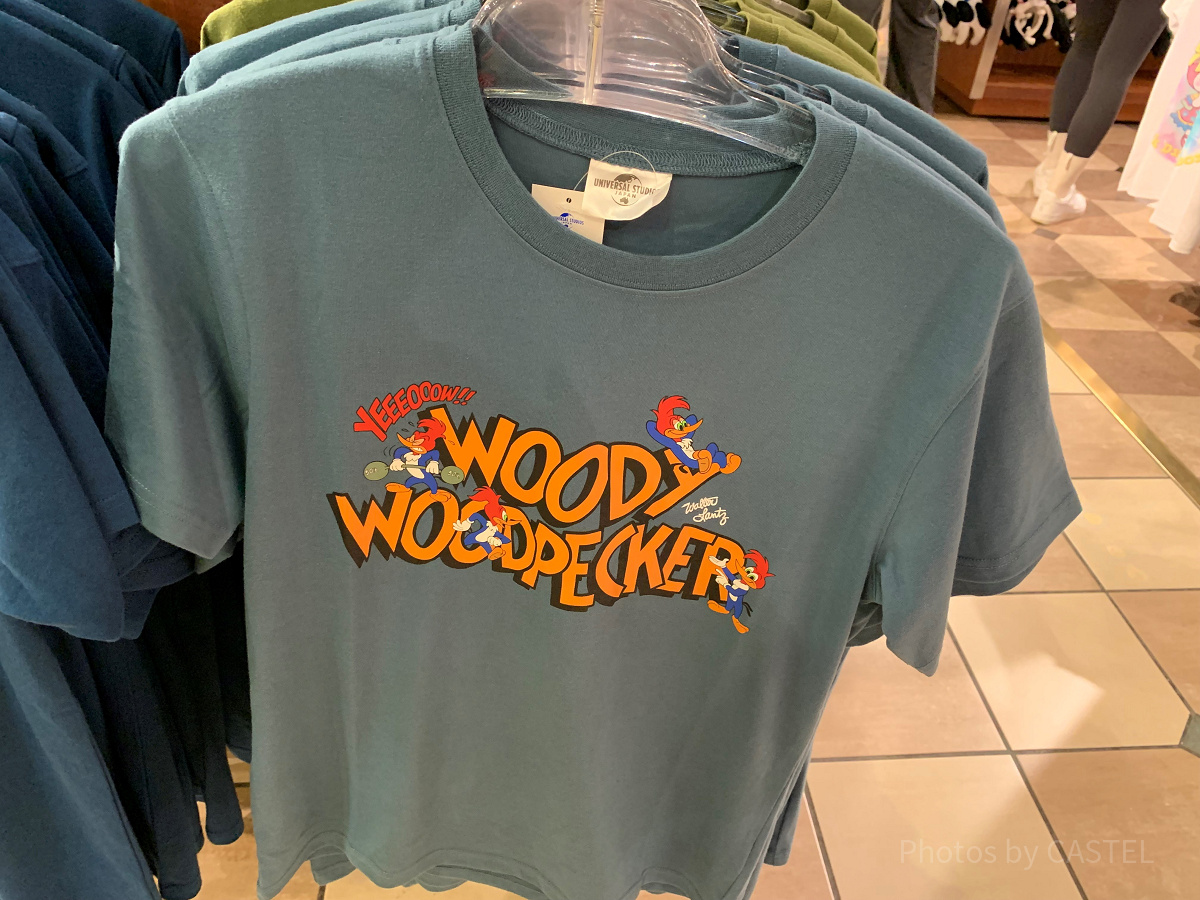 USJウッディグッズ/ウッディウッドペッカーTシャツ| キャステル
