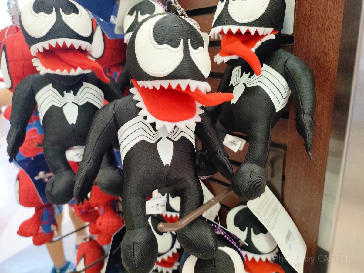 VENOMぬいぐるみキーチェーン| キャステル | CASTEL ディズニー情報