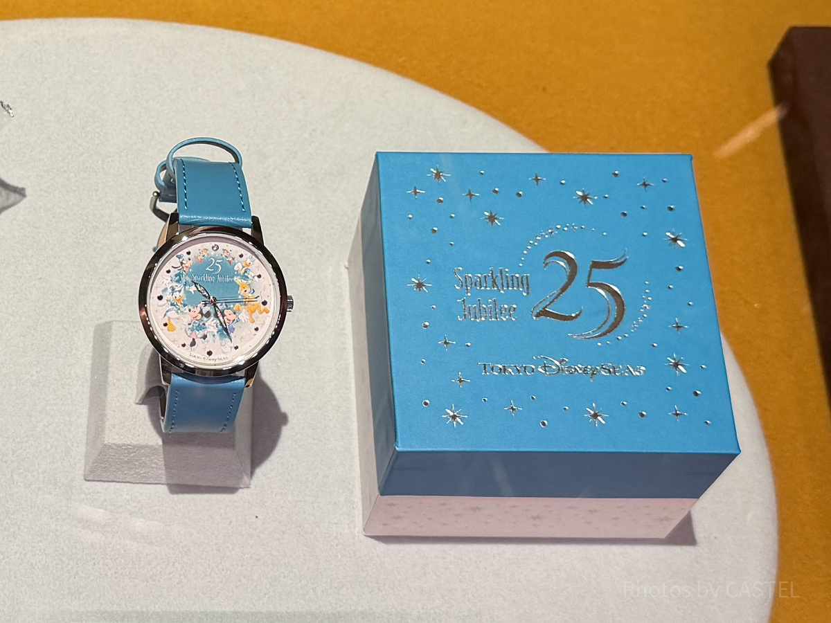 ウォッチ(ディズニーシー25周年グッズ)| キャステル | CASTEL