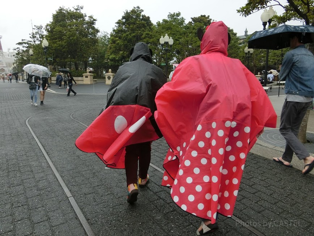 ディズニーが雨の日の服装は？おすすめの雨具やコーデの紹介
