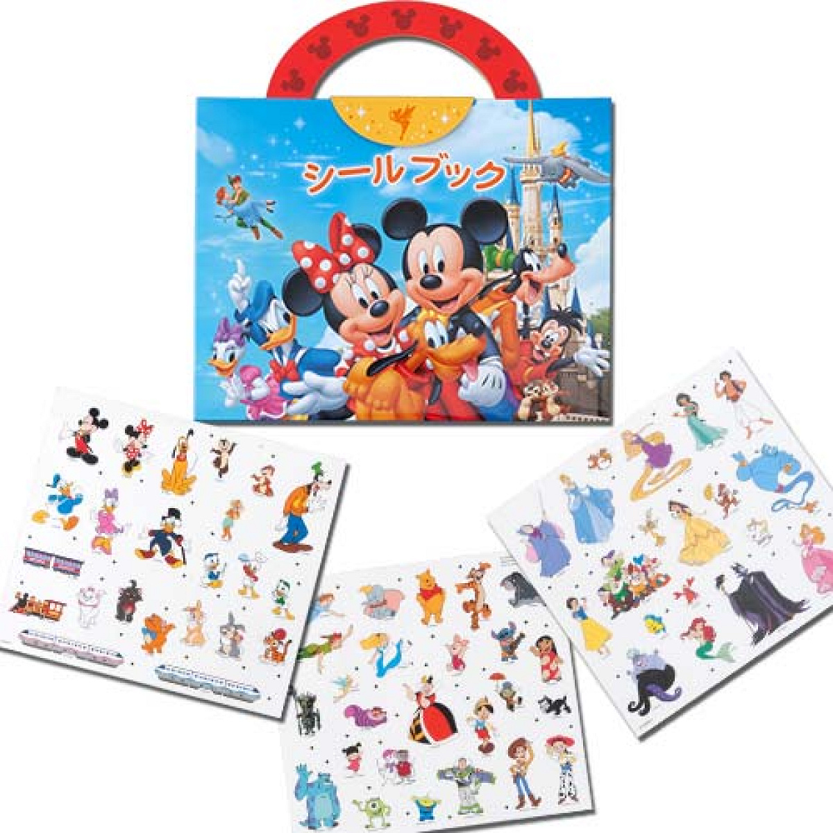 ディズニーシールブック キャステル Castel ディズニー情報