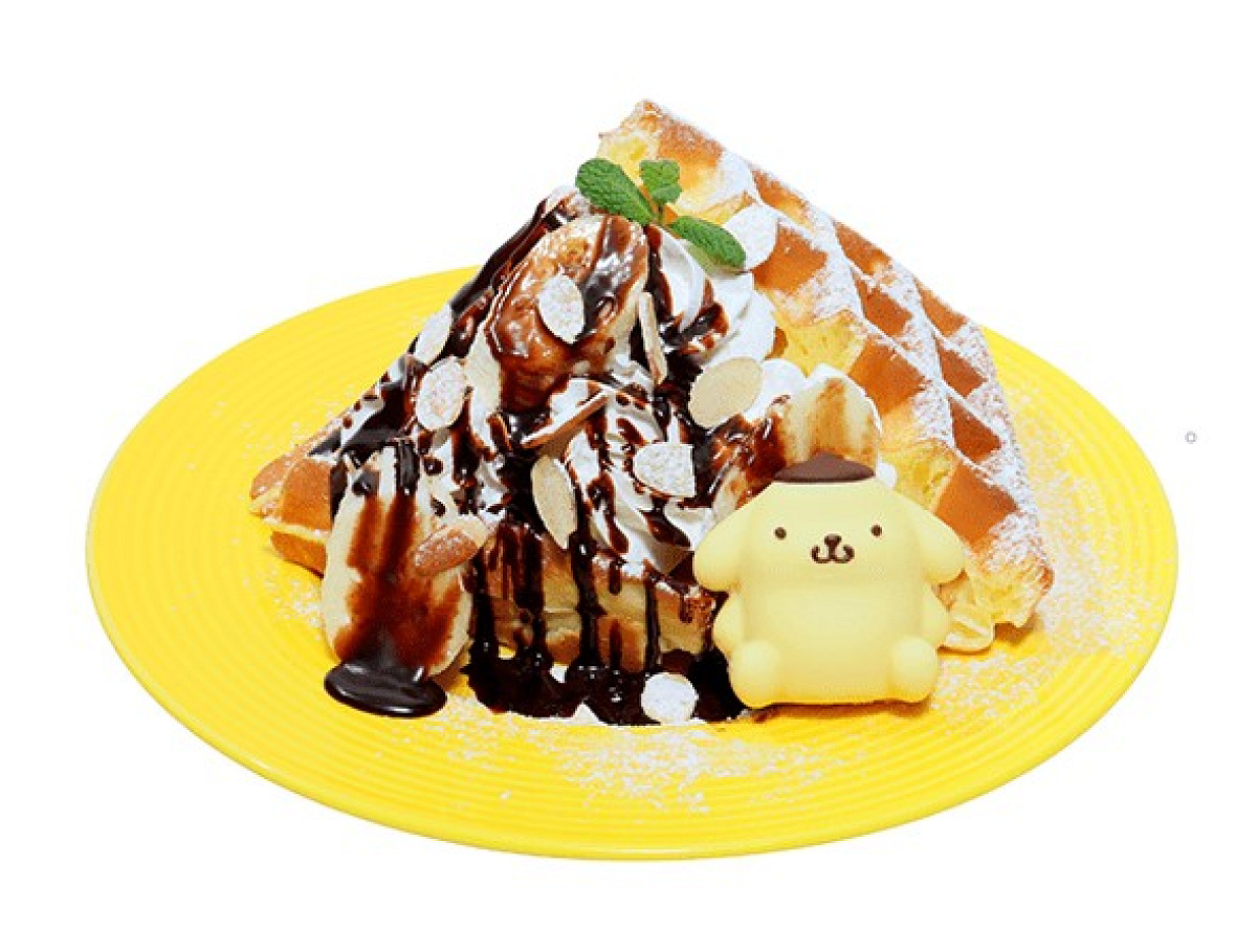プリンくんと行くくいしんぼうツアー チョコバナナマウンテンワッフル キャステル Castel ディズニー情報