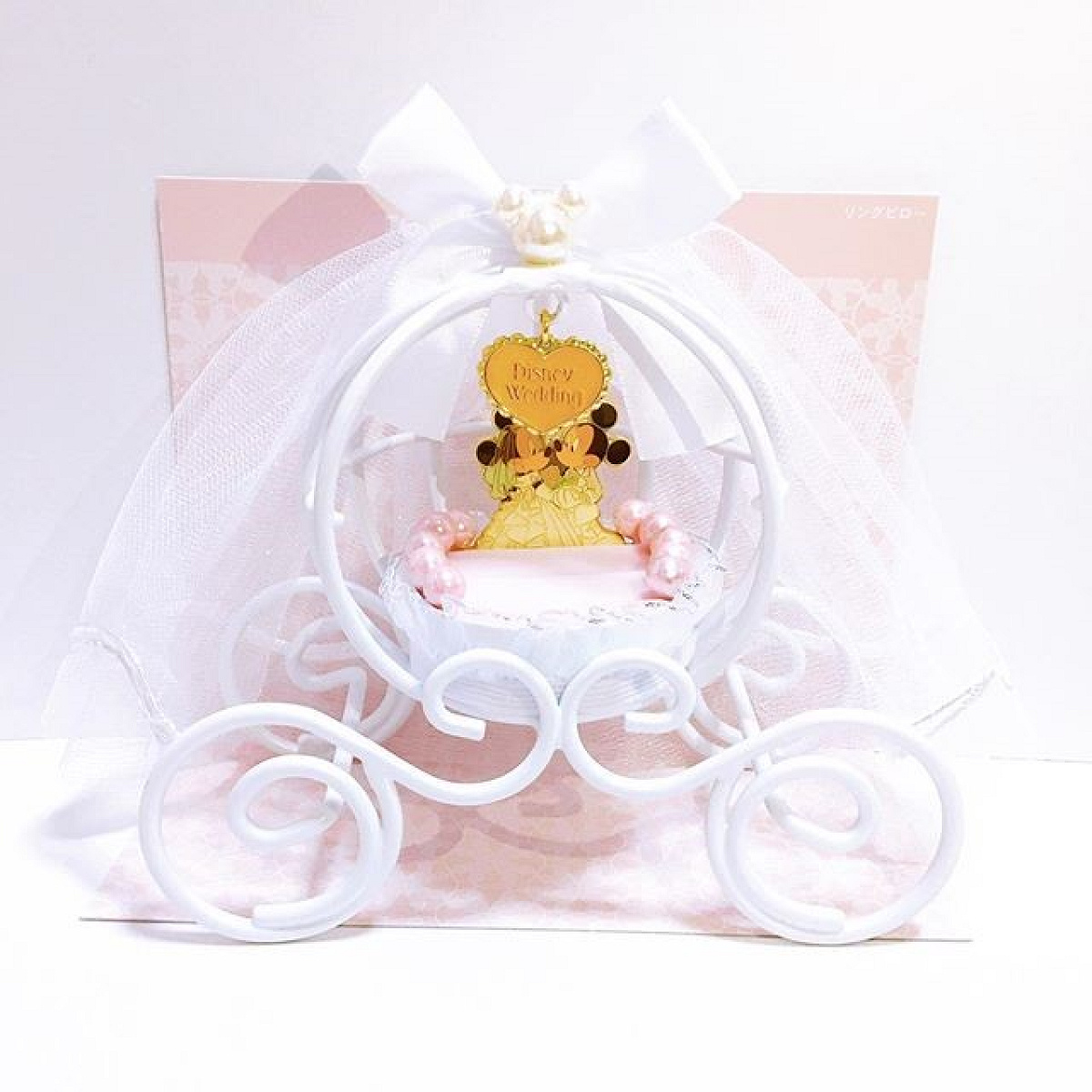 ミッキーとミニーのリングピロー キャステル Castel ディズニー情報