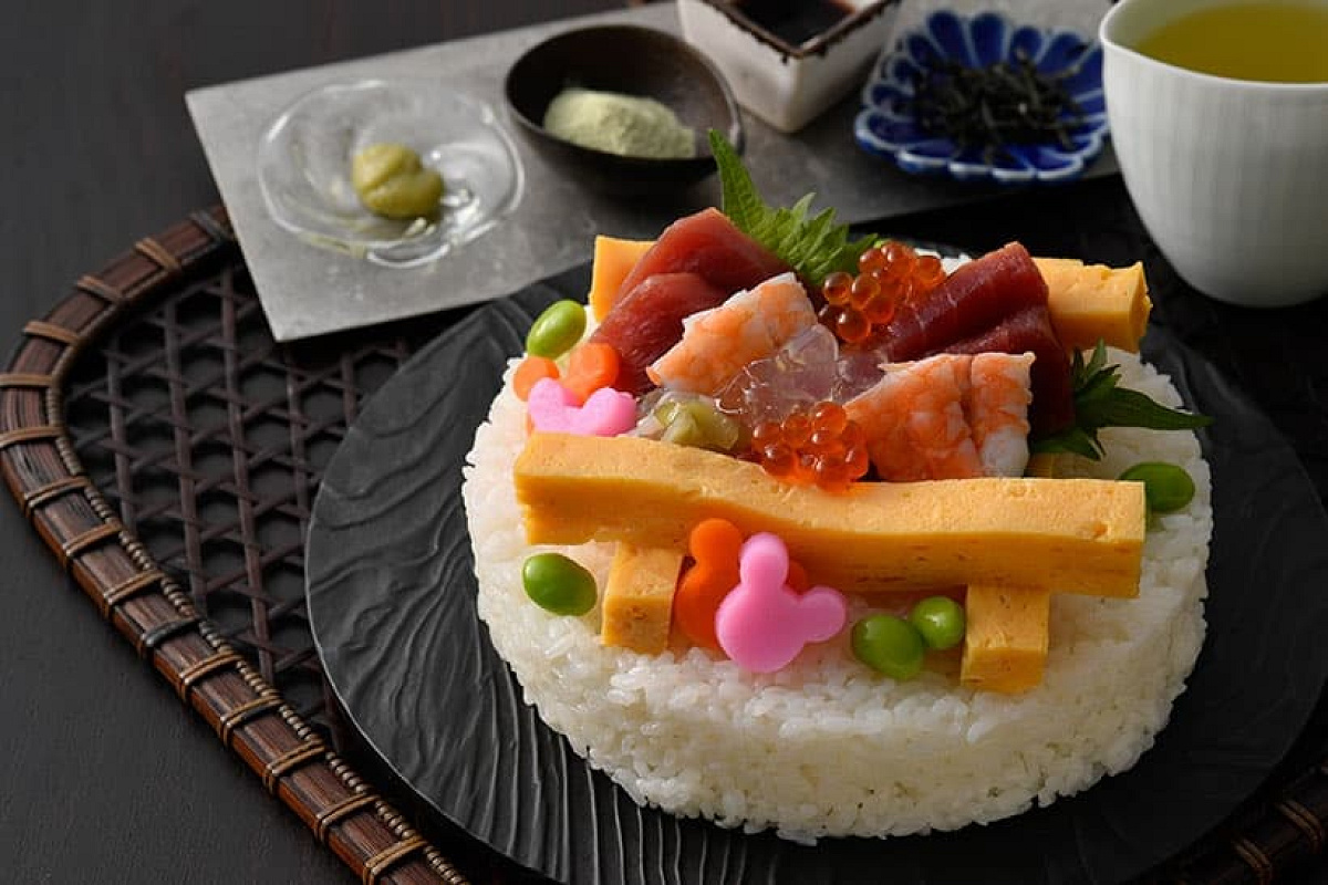 ディズニー公式レシピ集「祭りちらし寿司」