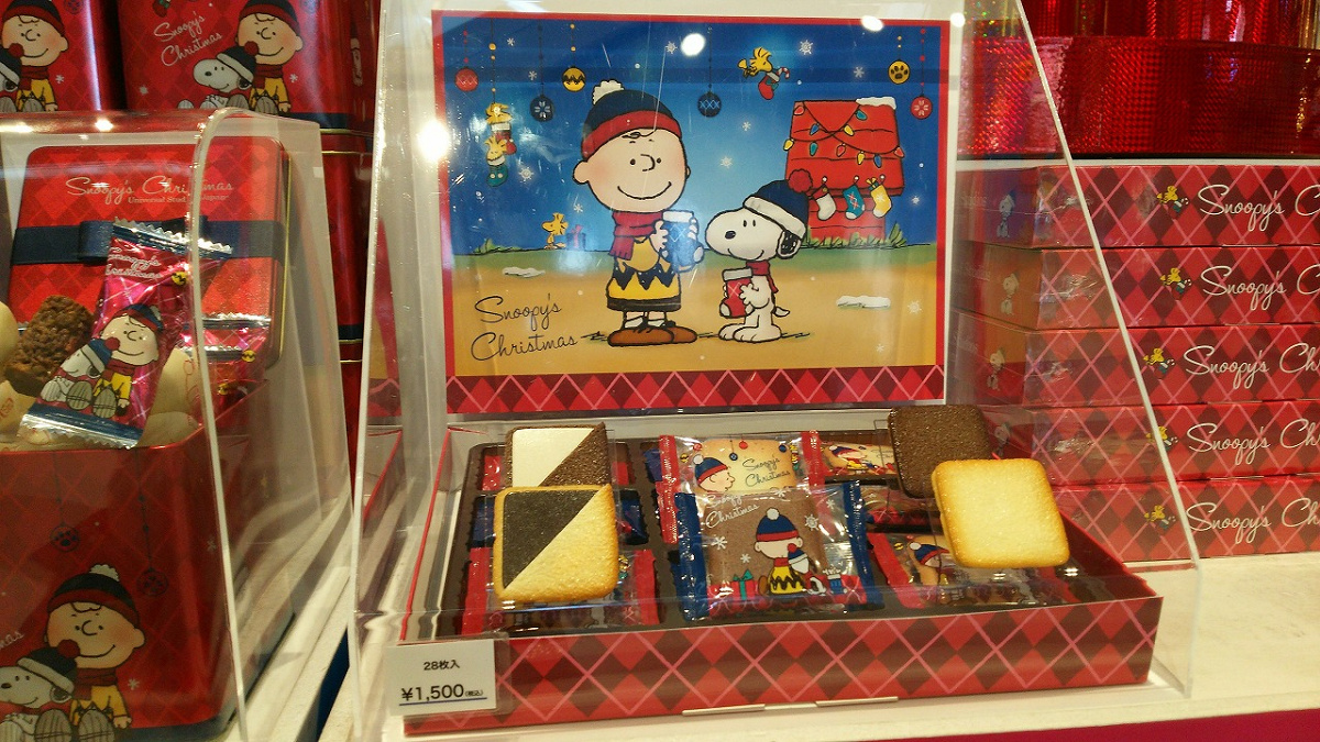 スヌーピーのクリスマス限定チョコサンドクッキー（2018年）
