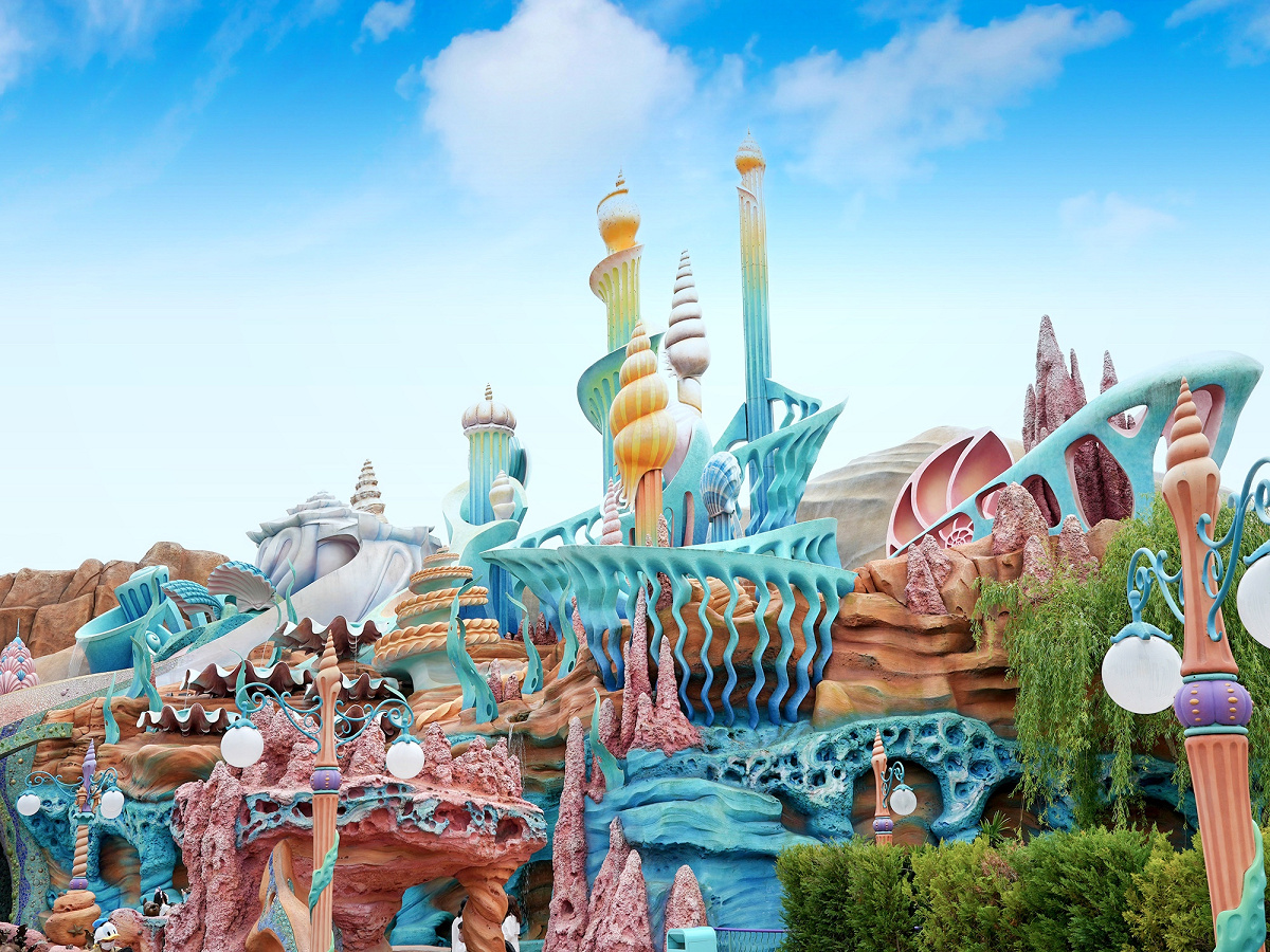 ディズニーシーの中で一番ファンタジーに溢れているマーメードラグーンの景色 キャステル Castel ディズニー情報 ディズニーシーの中で一番ファンタジーに溢れているマーメードラグーンの景色 キャステル Castel ディズニー情報