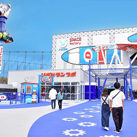 【2021年11月】よみうりランドの「グッジョバ！！」に新エリアが登場！リポビタンDがテーマの近未来を体験！