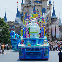 【ディズニー夏】びしょ濡れイベントにおすすめの服装は?着替えスペースはある?