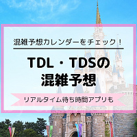 【ディズニー混雑予想】2025年11月・12月、2026年1月のTDL・TDSの混み具合は?リアルタイム待ち時間アプリも
