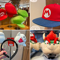 【2026】ユニバのマリオキャラクター被り物70点まとめ!カチューシャ、ぬいぐるみハット、帽子の種類と値段
