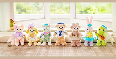 【10/6発売】ダッフィー＆フレンズの新作レギュラーグッズ一覧！くっつきぬいぐるみ、シュシュが新登場！