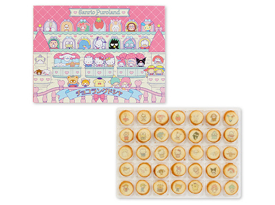 ずらりと並ぶキャラクターたちがかわいいラングドシャ