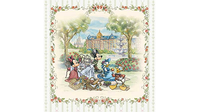 ディズニーランドホテル　かけ布団カバー　まくらカバー　ブランケット　ランホ限定品 ディズニーランドホテル かけ布団カバー まくらカバー ブランケット