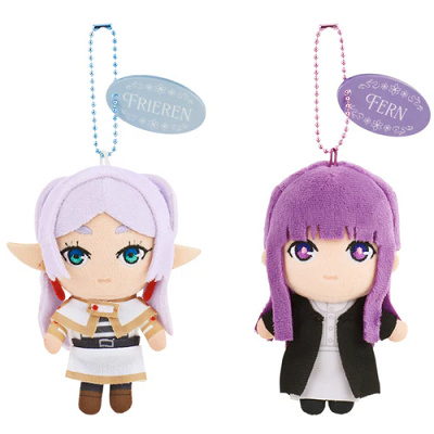 フリーレン&フェルンのペアマスコットキーチェーン（USJ×葬送のフリーレングッズ）