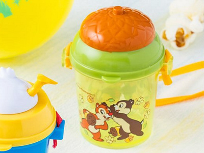 カプセルトイ：チップとデールのポップコーンバケット