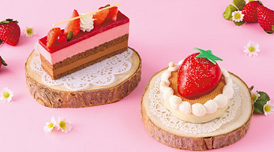 ベリーベリー・ショコラ／ストロベリームース＆パウンドケーキ