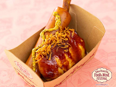 骨付きソーセージとチキンのBBQソース