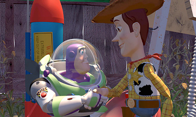 バズ・ライトイヤーの名言②： I'm proud of you cowboy