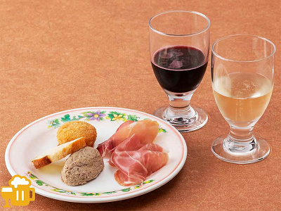 カフェポルトフィーノのテイスティングセレクション