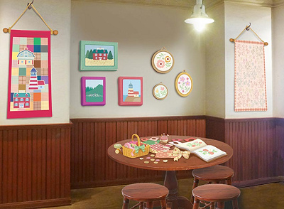 ケープコッドのデコレーション