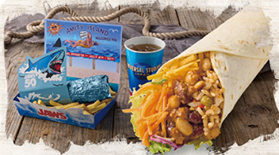 チリコンカンビーンズ・ブリトーセット