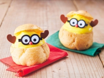 クリスマスミニオンシュークリーム