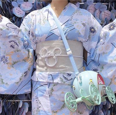 シンデレラバウンドの浴衣ディズニーコーデ♪