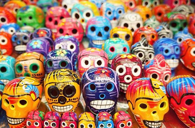 カラフルなカラベラ