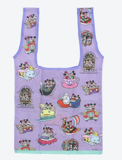 ベイマックスのハッピーライドデザインのエコバッグ（裏）