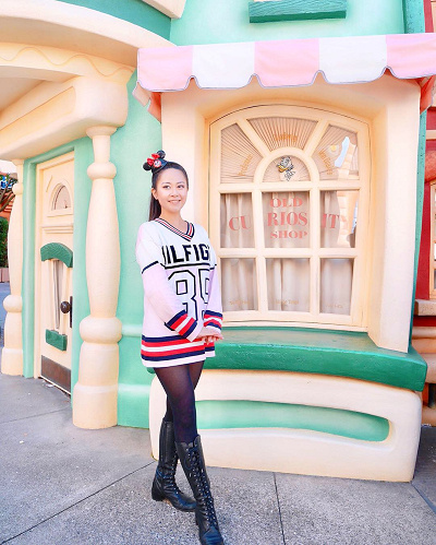 Ear Hat Headbandを取り入れたディズニーコーデ