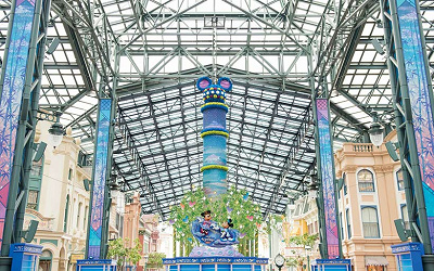 ディズニーランド七夕デコレーション