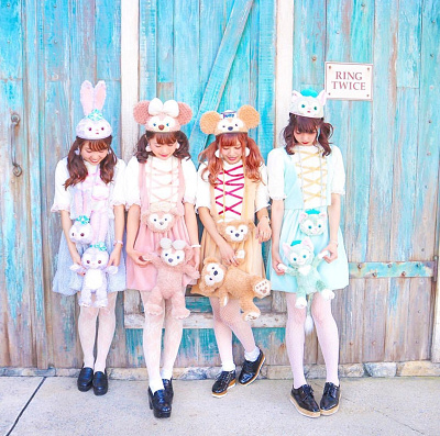 ダッフィー＆フレンズコーデ①