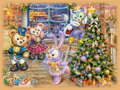 ダッフィーくるみ割り人形モチーフグッズ