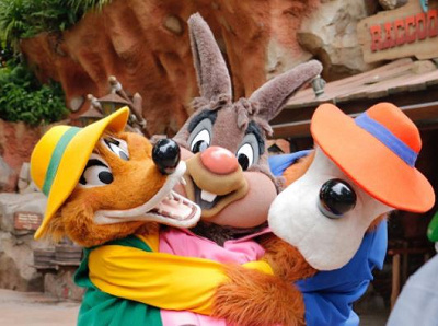 写真撮影は誰？スプラッシュマウンテンのキャラクター名前まとめ