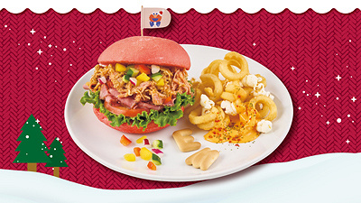 ハンバーガー ～BBQ プルドポーク～