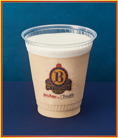 タリーズコーヒーの「ハリー・ポッター エスプレッソ バタービール シェイク」