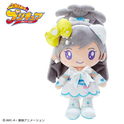 ハローキティ×ふたりはプリキュア ぬいぐるみ（キュアホワイト）