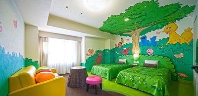 ホテル近鉄ユニバーサルシティ/セサミストリート・ビッグフォレストルーム