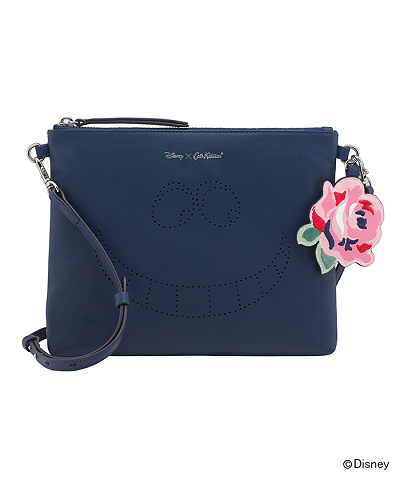 キャスキッドソン　ディズニー　アリス　ショルダーバッグ　本革レザー Cath Kidston - キャスキッドソン ディズニー アリス ショルダーバッグ