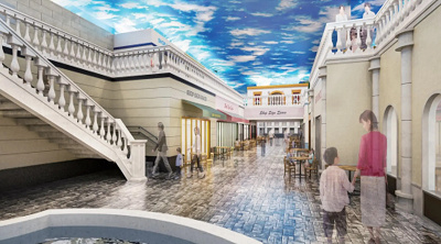 キッザニア　街並み